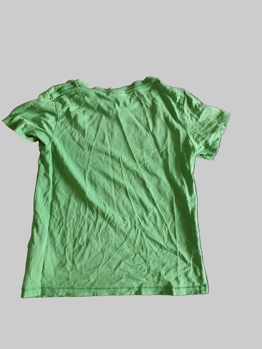 H&M Green T-Shirt Age 6-8