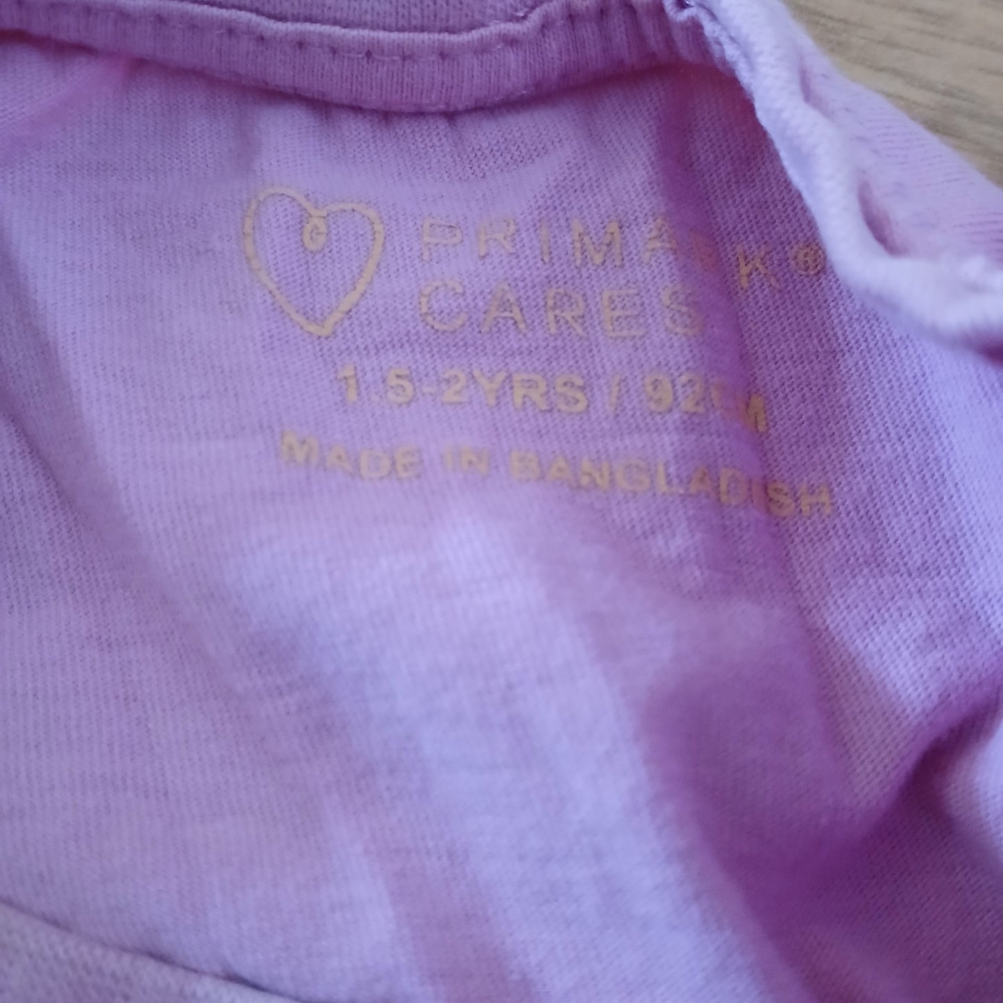 Primark/Penneys Unicorn T-Shirt Age 18-24 months