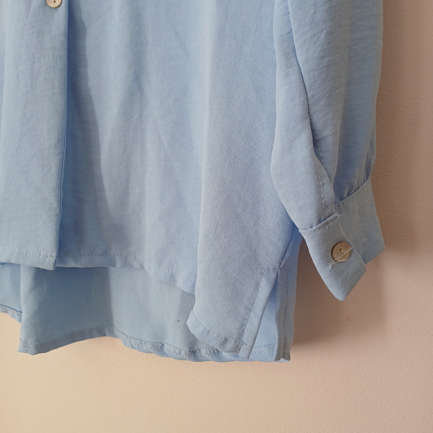 The Casual Company Blue Shirt Approx Size M