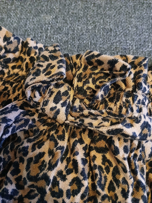 Dunnes Leopard Print Skirt Age 5