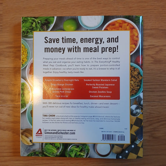 The Everything Healthy Meal Prep Cookbook by Tina Chow