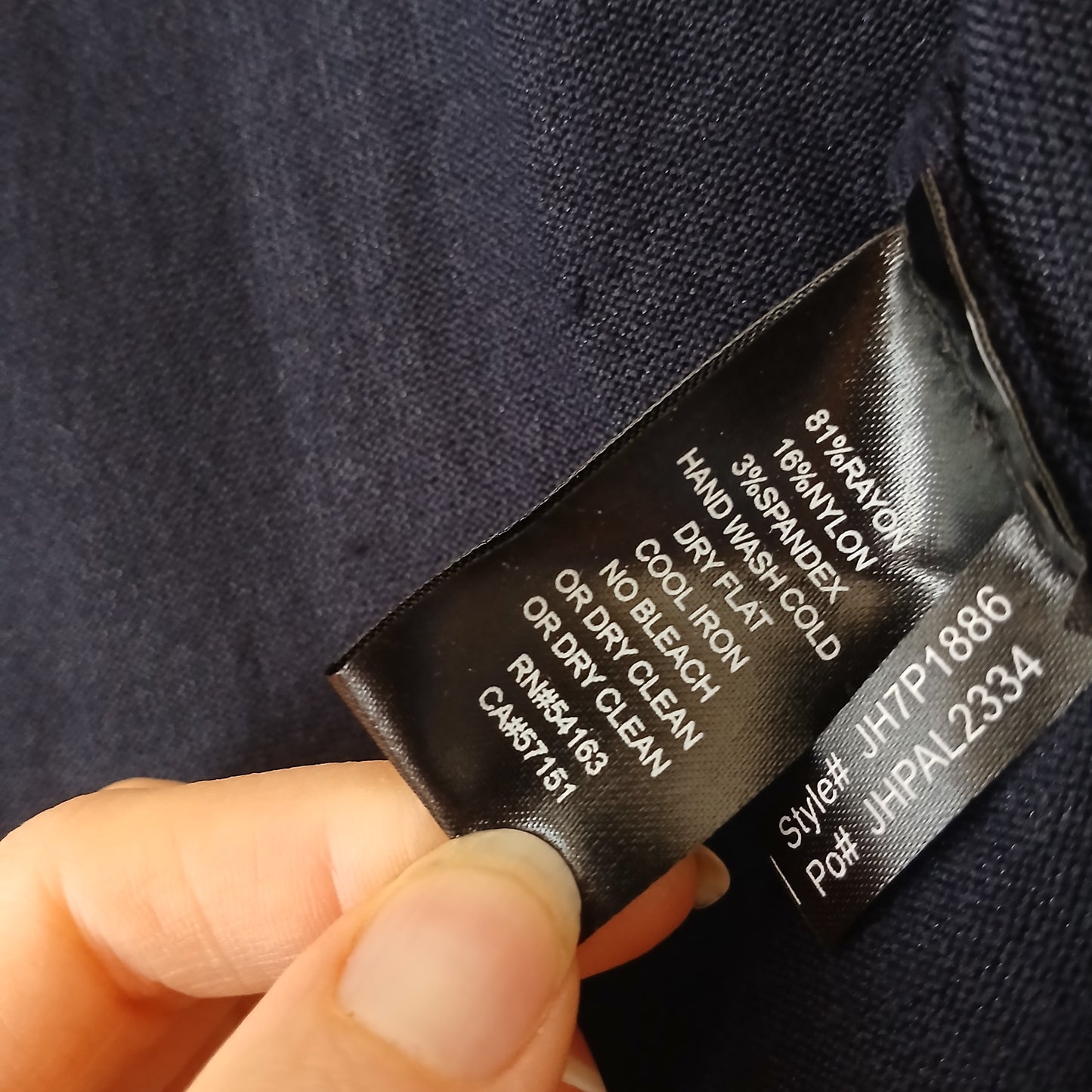 Jessica Howard Navy Cropped Cardigan Size Petite Small