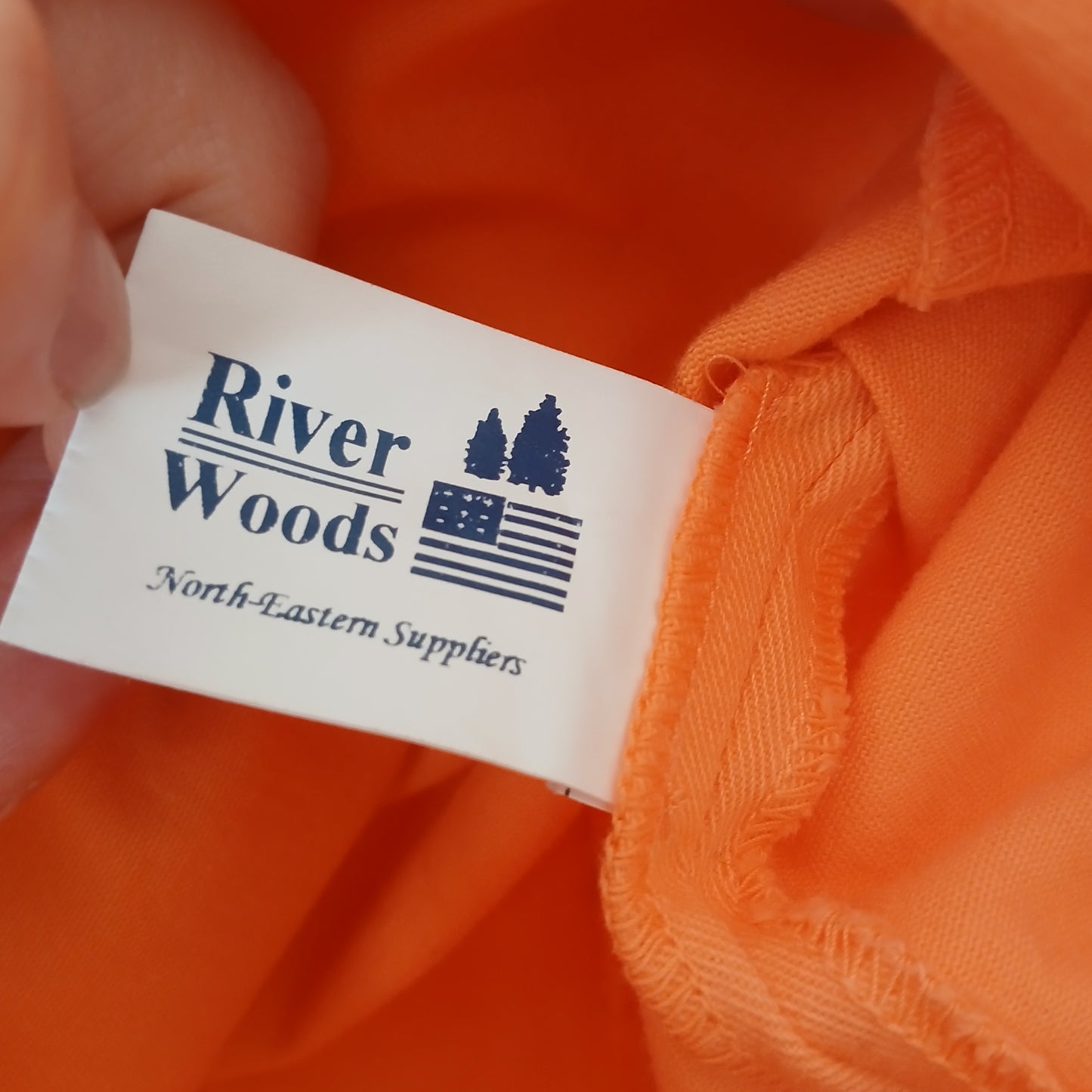 River Woods Orange Denim Dress Size 40/12