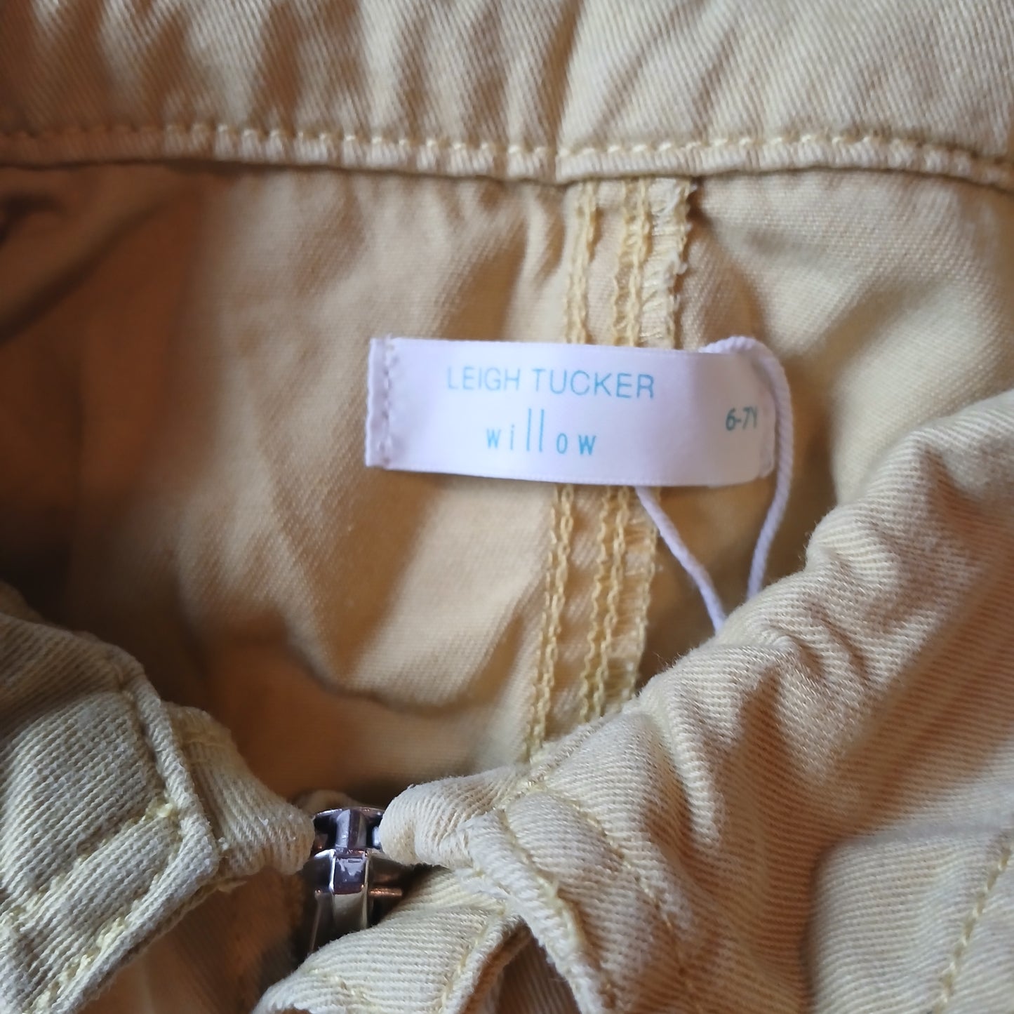 Leigh Tucker Willow Yellow Jumpsuit Boilersuit Age 6-7