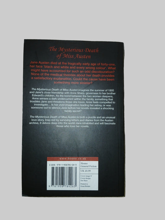 The Mysterious Death of Miss Austen by Lindsay Ashford
