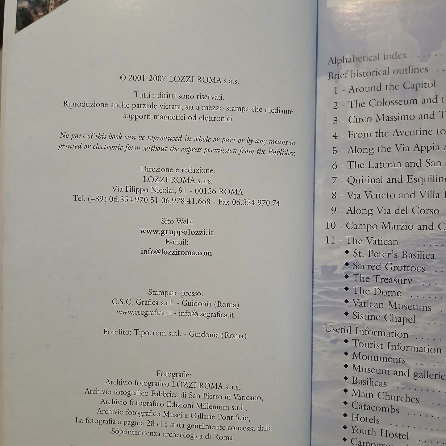 Rome and the Vatican