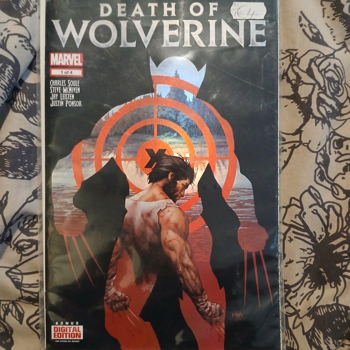 Death of Wolverine 1 of 4 Marvel Comic Book