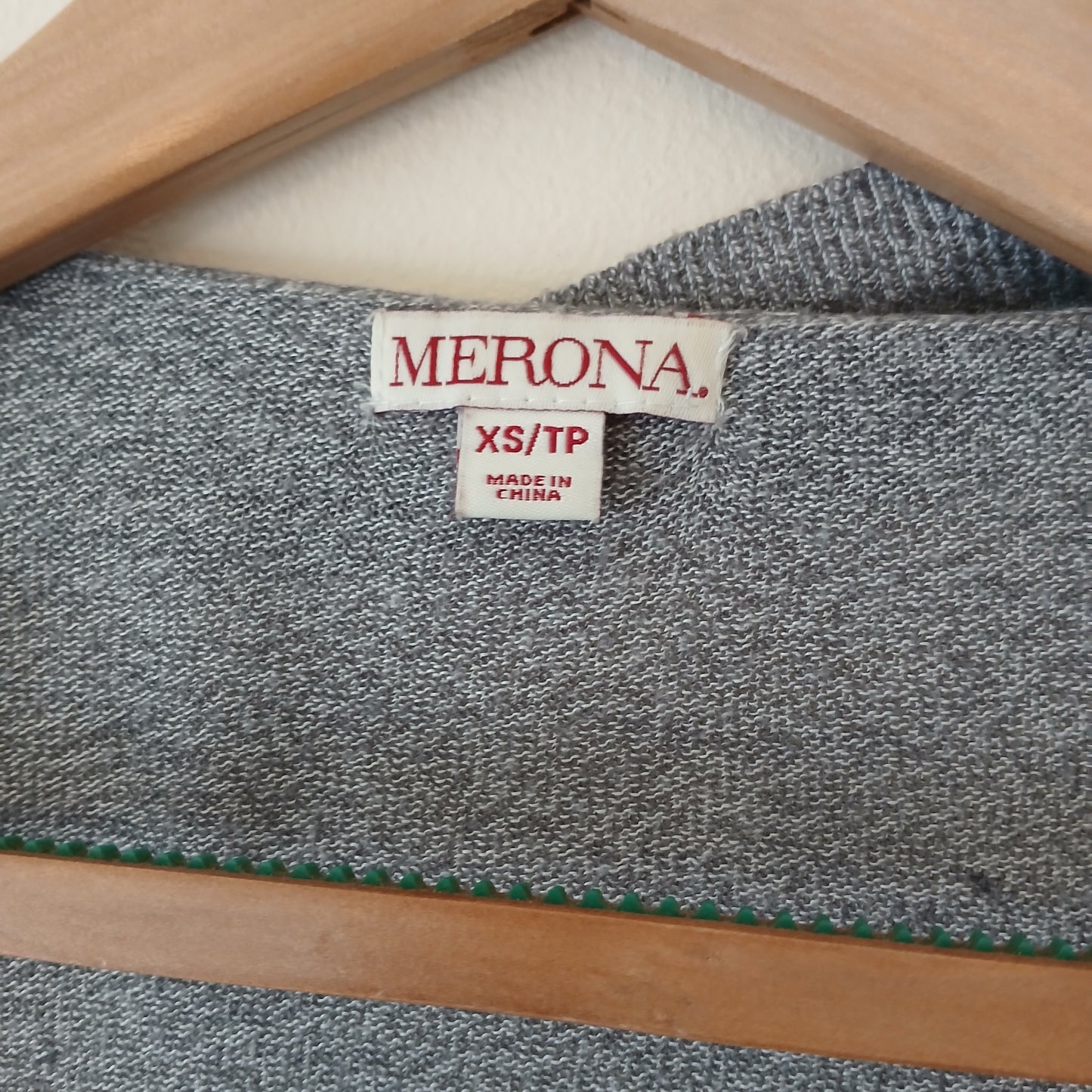 Merona Grey Cardigan Size XS