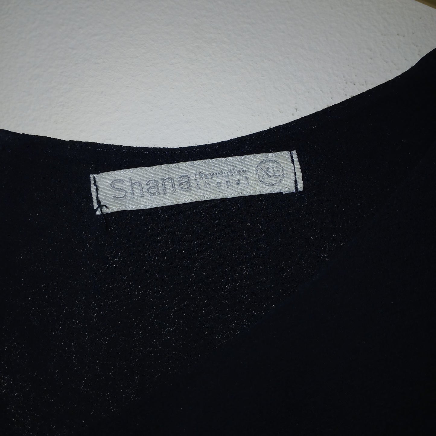 Shana Black Top Size XL