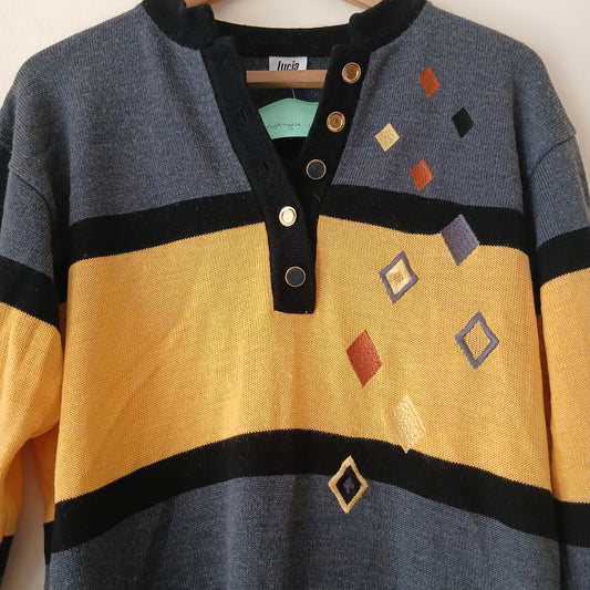 Vintage Lucia Jumper Approx Size M