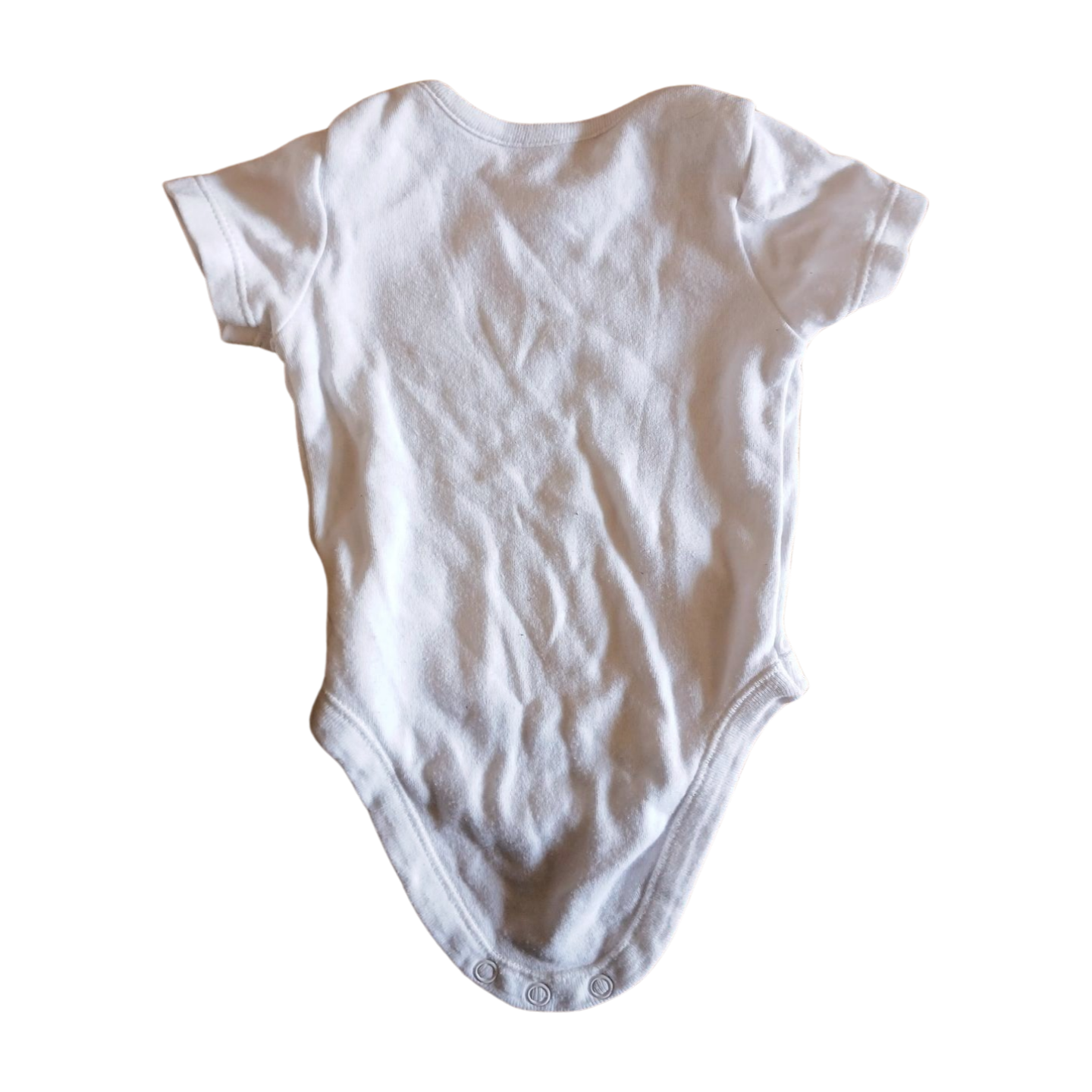 Dunnes White Babygrow Vest Age Newborn