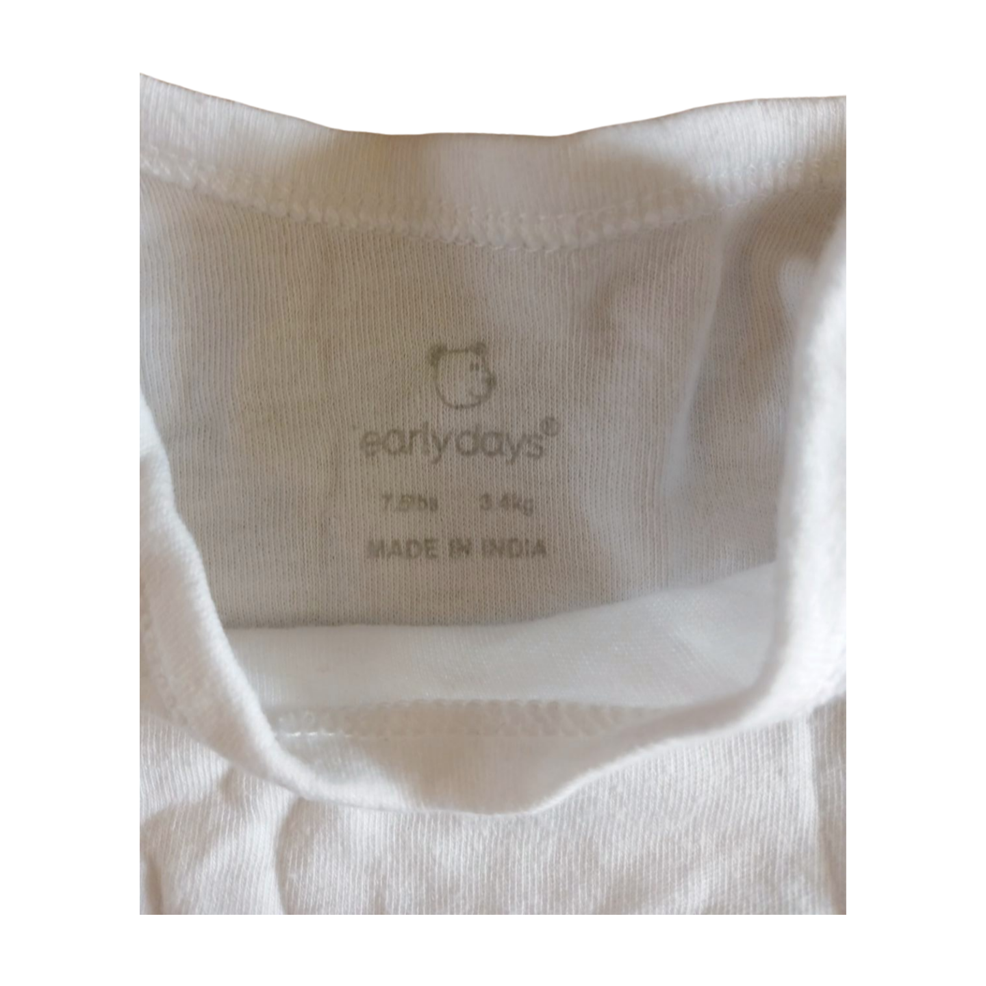 Earlydays Babygrow Vest Age Newborn