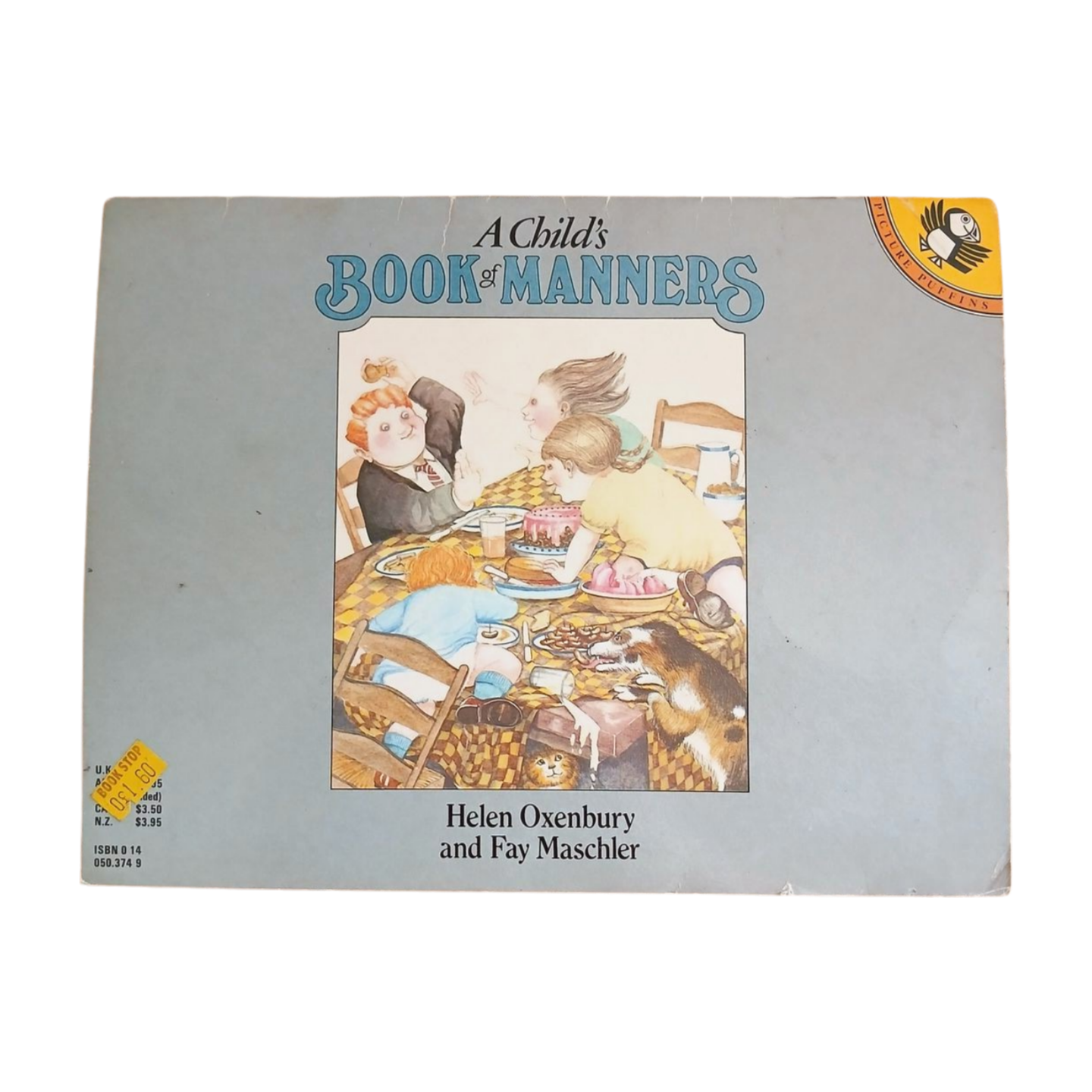 Vintage A Child's Book of Manners by Helen Oxenbury, Paperback Book