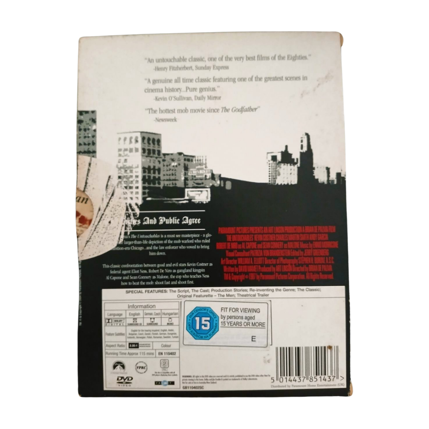 The Untouchables - DVD