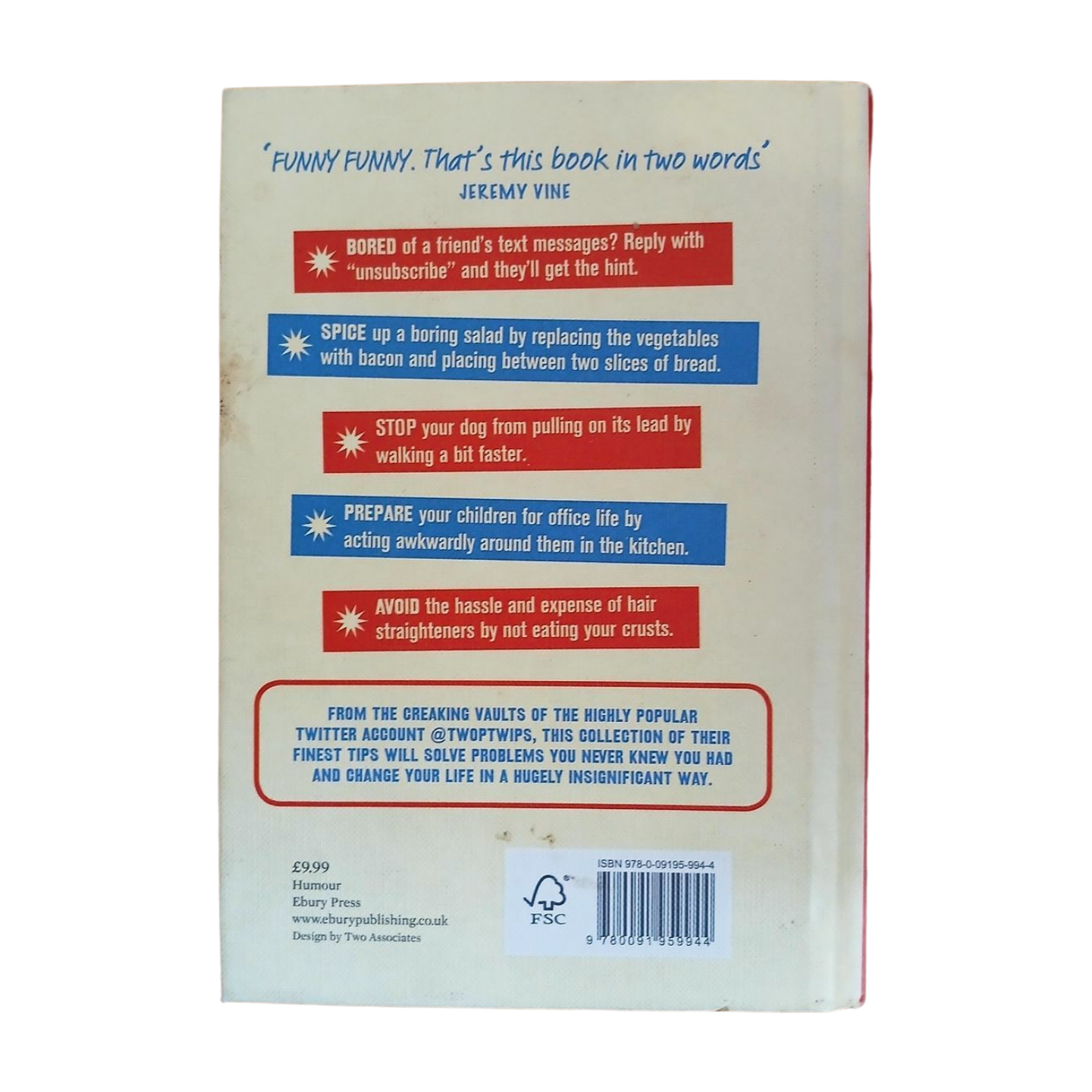 Top Tips For Life - Completely Useless Advice For Modern Living