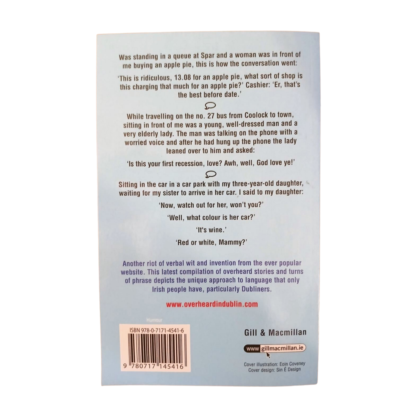 Overheard In Dublin Rides Again