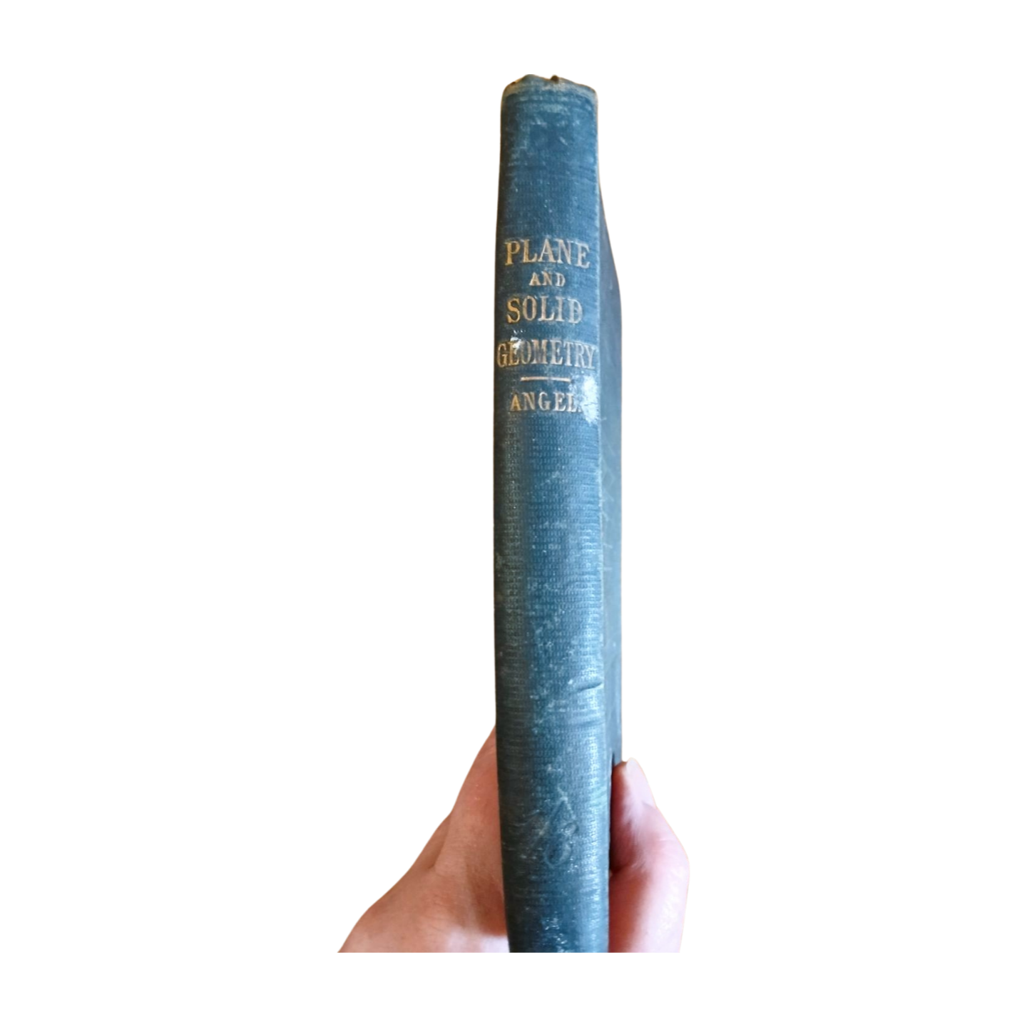 Plane & Solid Geometry by Henry Angel Rare Antique Hardback Book 1890