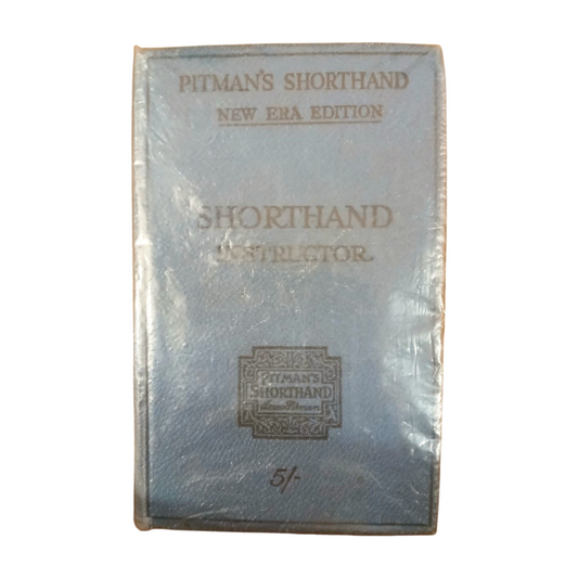 1940s Antique Pitman's Shorthand Instructor Book