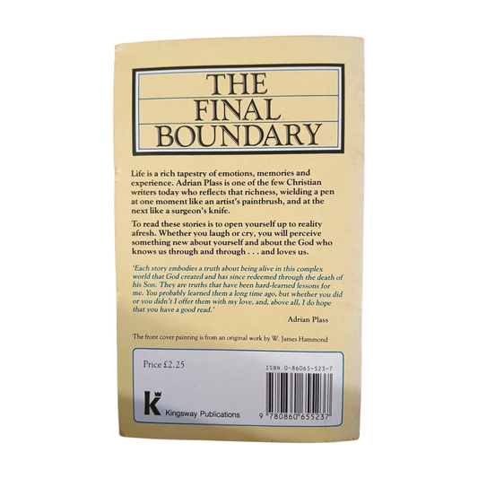 The Final Boundary and other parables by Adrian Plass