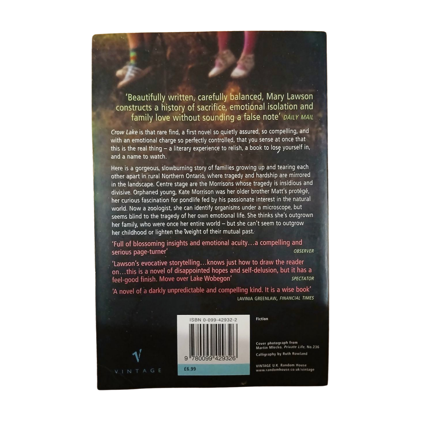 Crow Lake by Mary Lawson