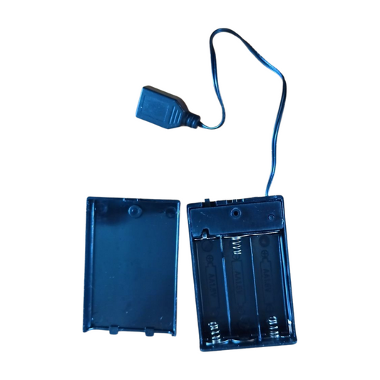 3*aa Battery Box with Usb Port