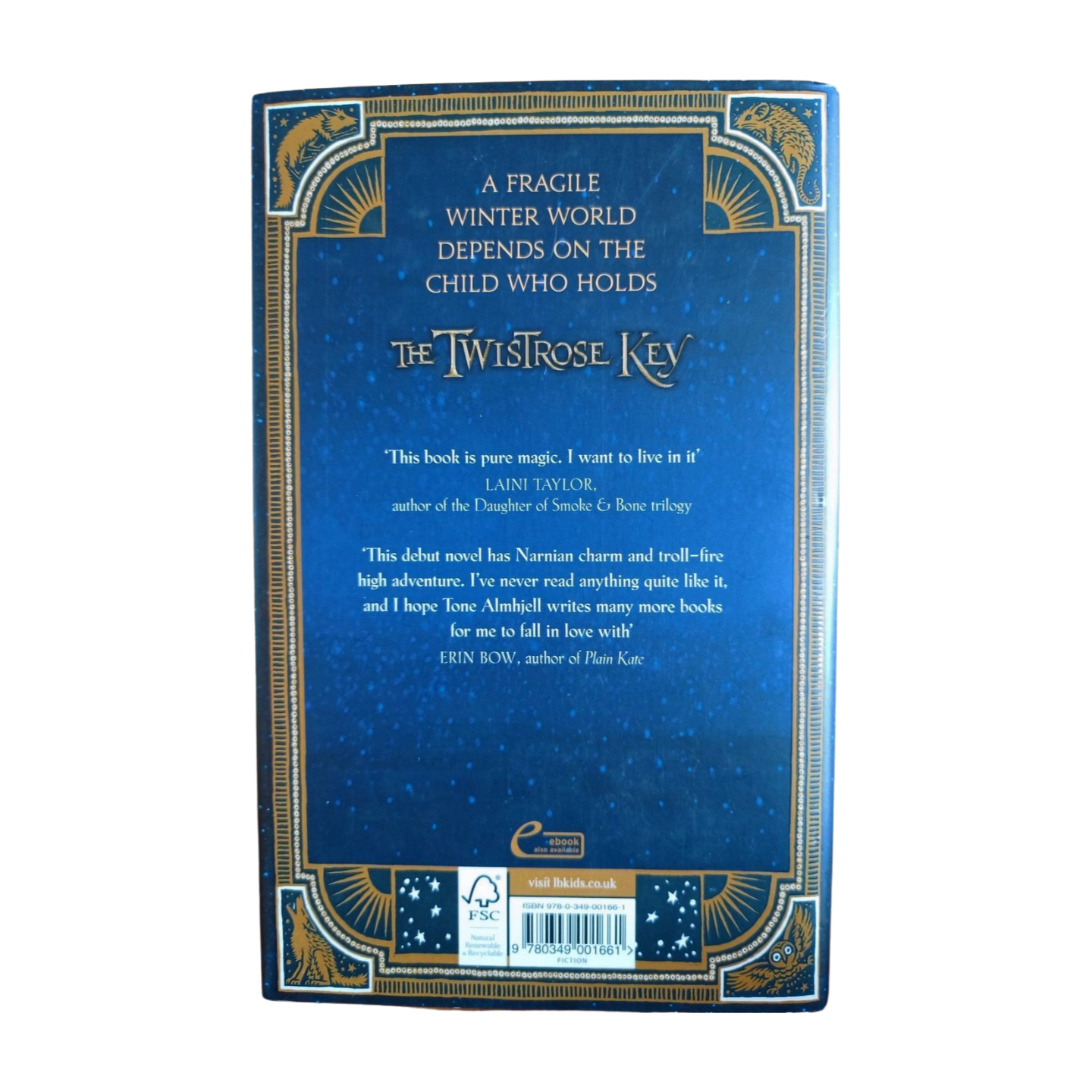 The Twistrose Key by Tone Almhjell