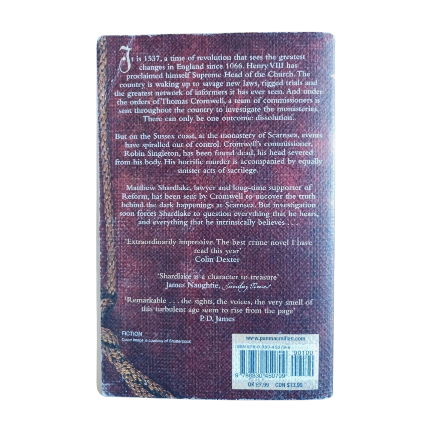 Dissolution by C.J. Sansom