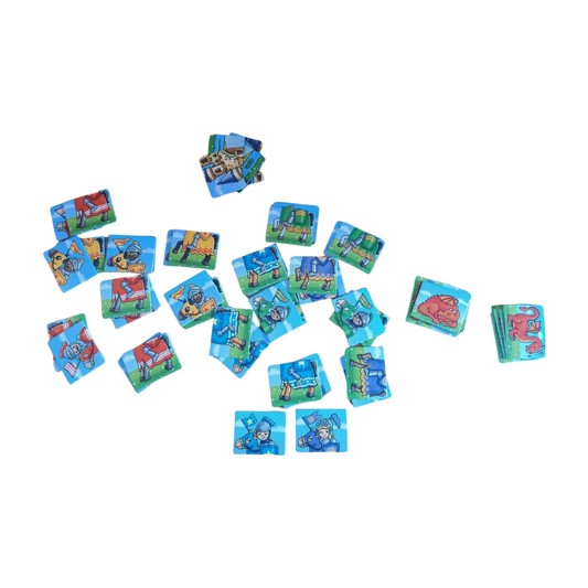 Orchard Toys Knights and Dragons Game - Parts Missing