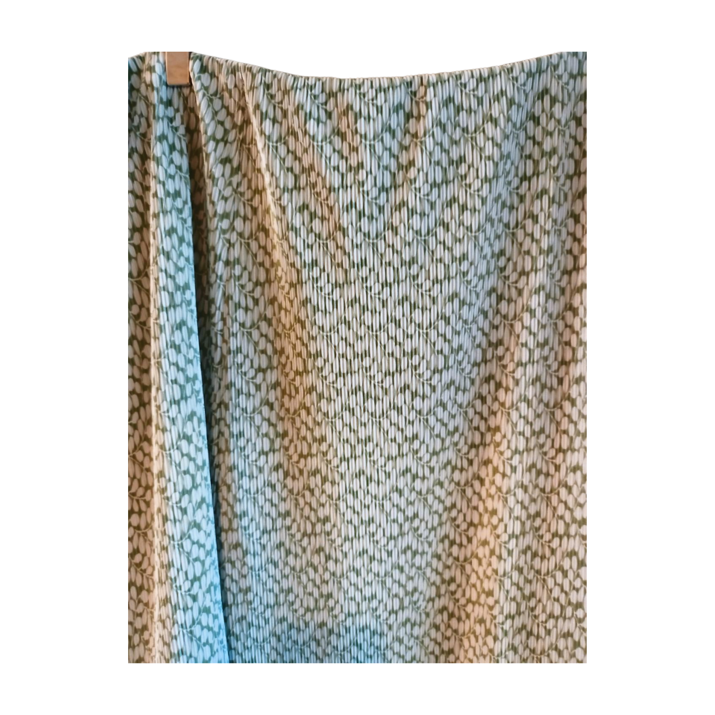 Bon Marche Green and White Skirt Size 22