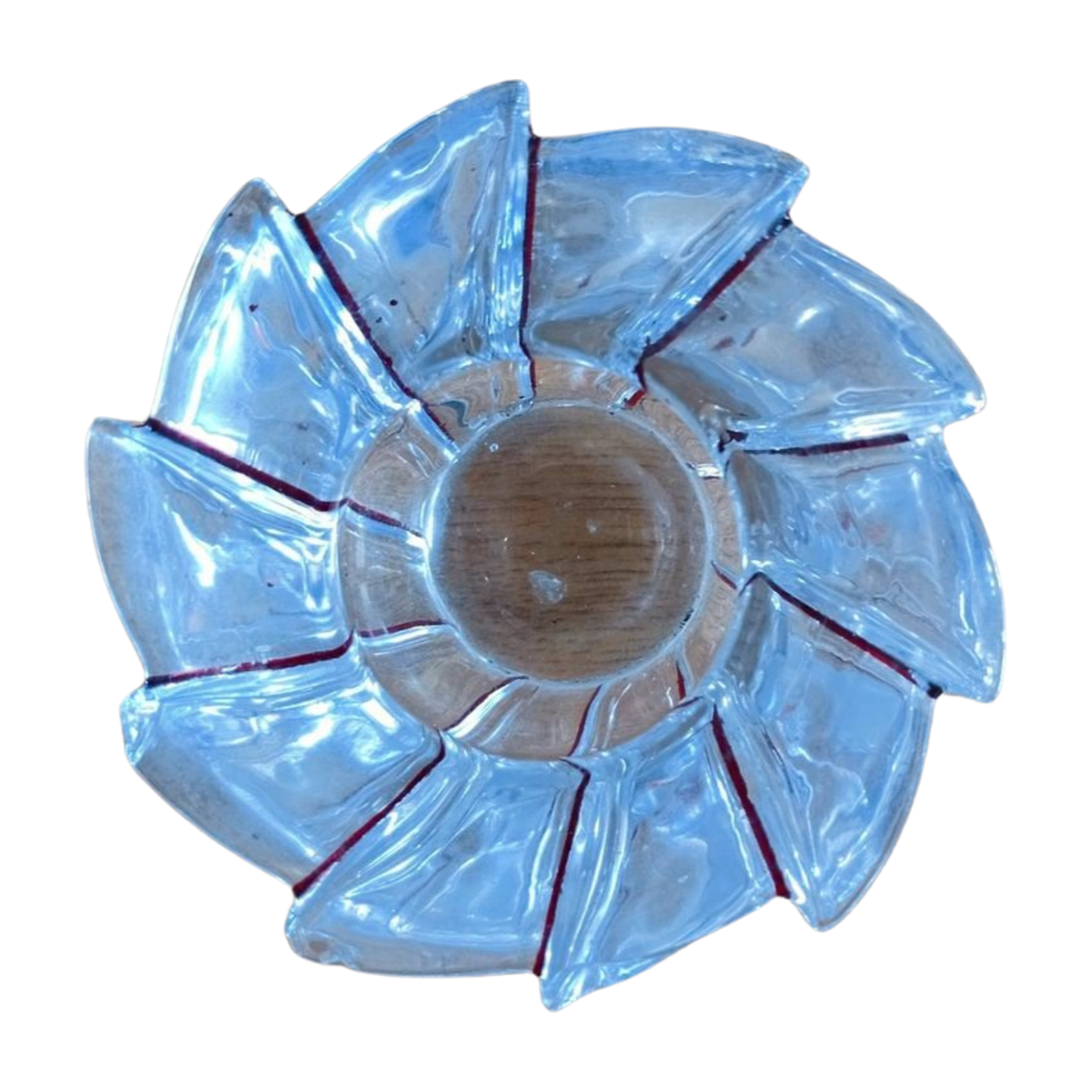 Crystal Glass Tealight Candle Holder