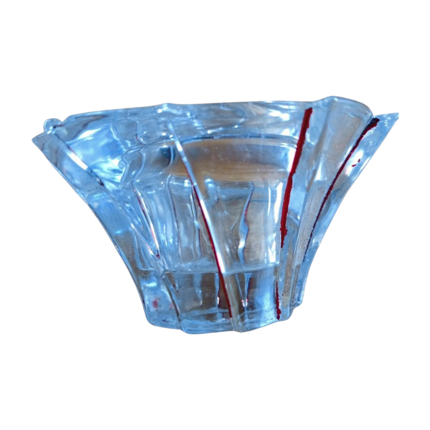 Crystal Glass Tealight Candle Holder