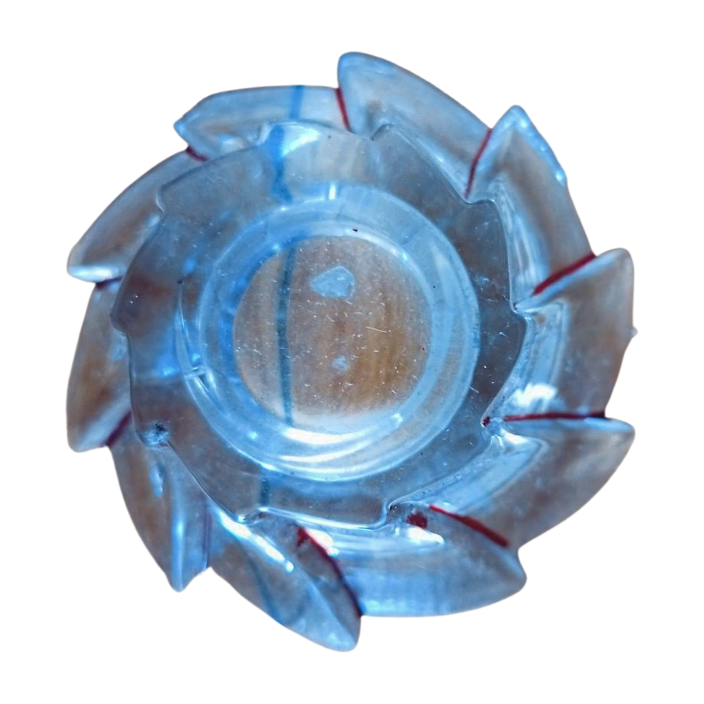 Crystal Glass Tealight Candle Holder