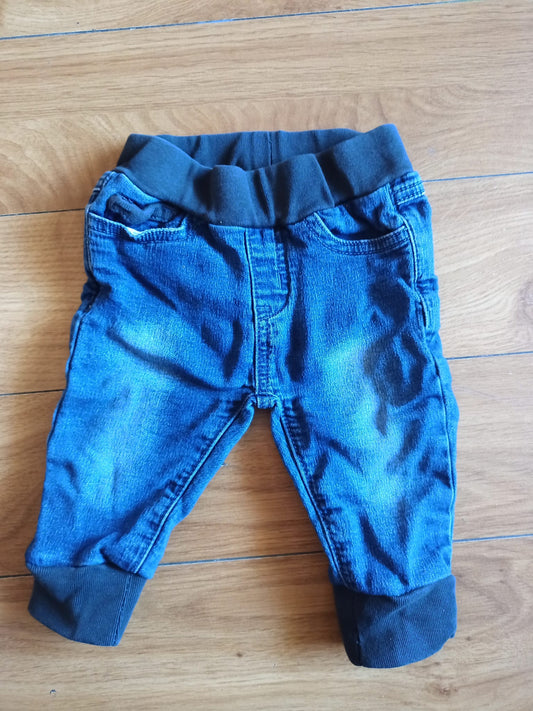 Firetrap Elasticated Jeans Age 6-9 months