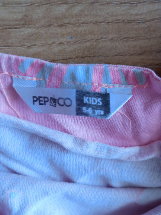 Pep&Co Summer Crop Top Age 5-6