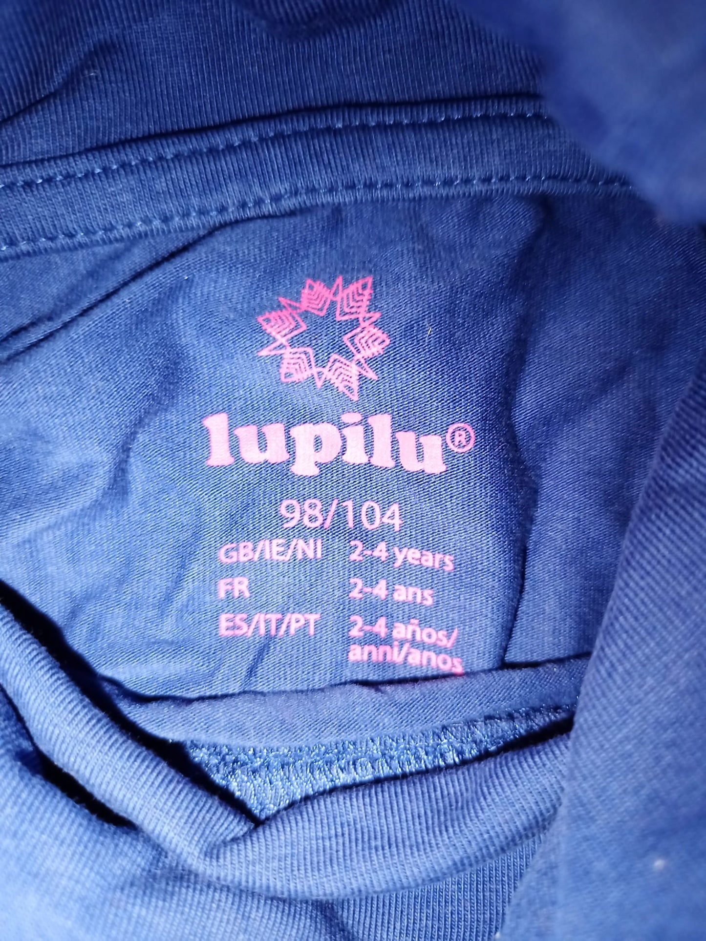 Lupilu Poloneck top Age 2-4