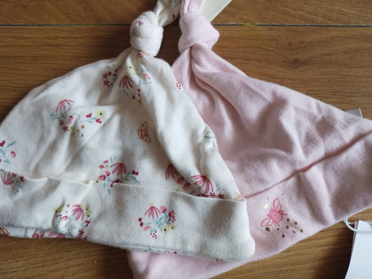 Leigh Tucker Brand New With Tags Baby Hats Age 6-12 months