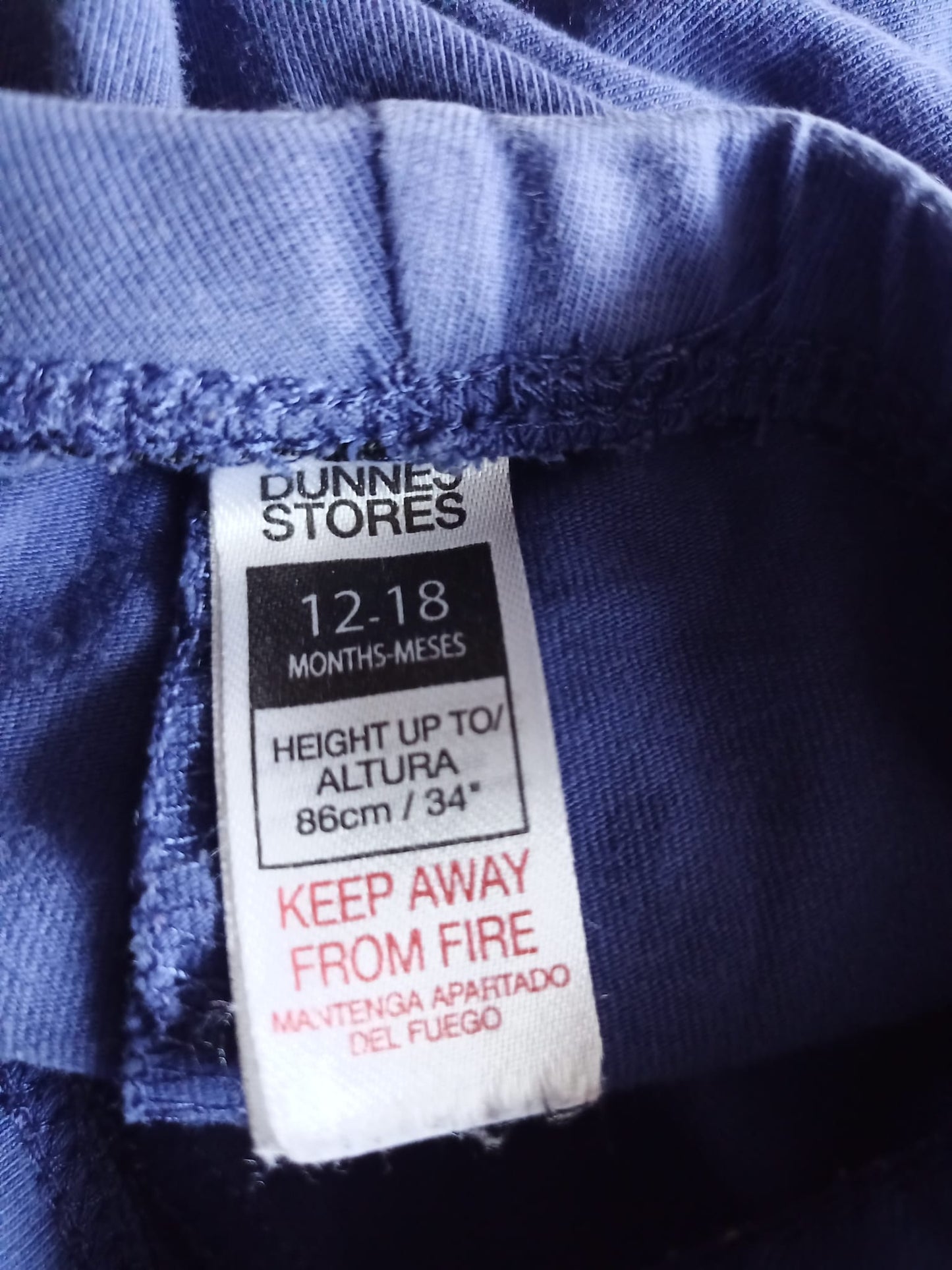 Dunnes Leggings Age 12-18 months