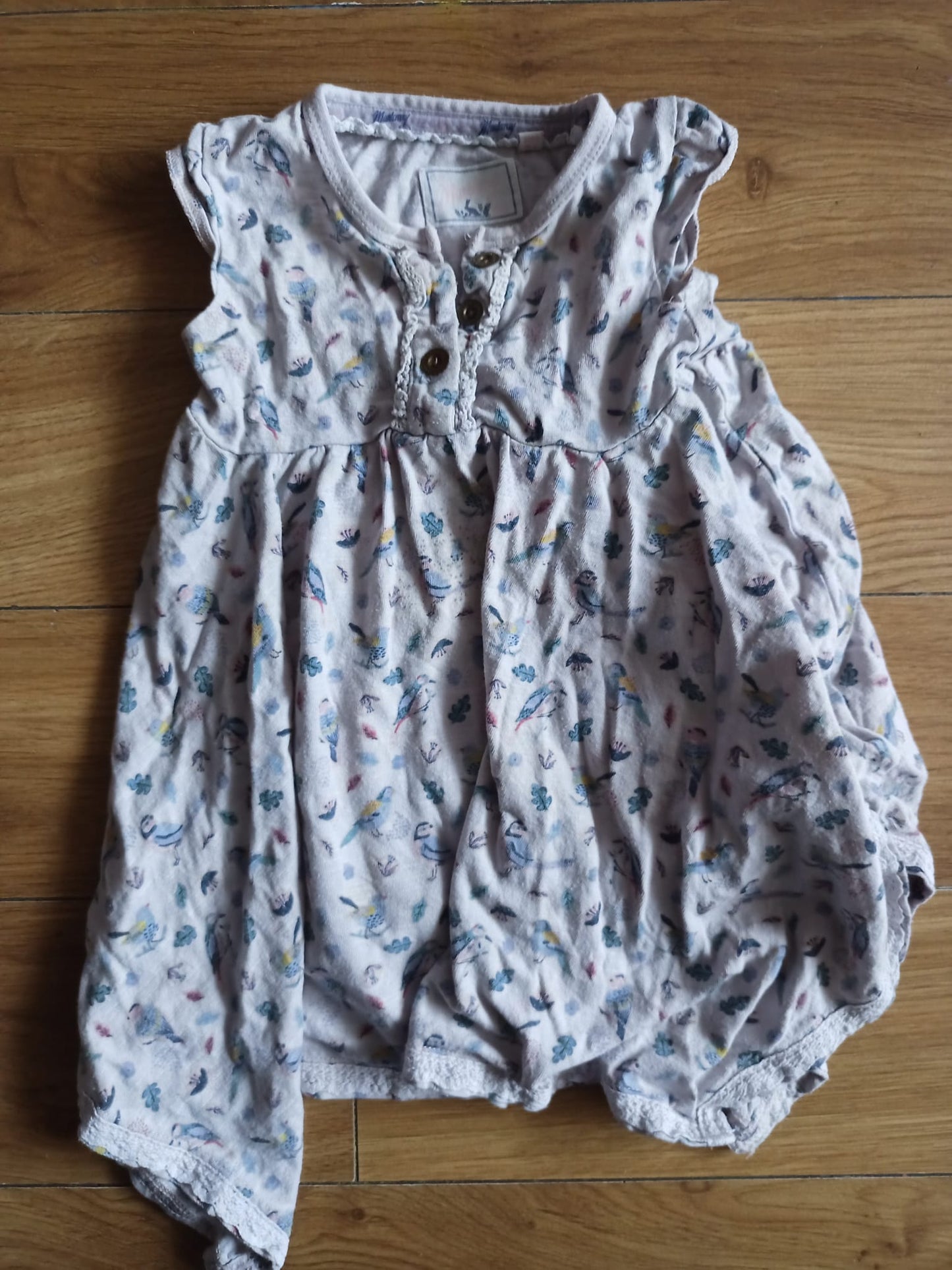 Mantaray Dress Age 9-12 months
