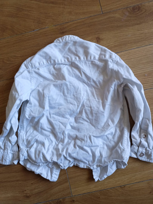 Dunnes White Shirt Age 3-4