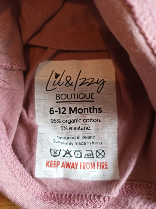 Lil & Izzy Organic Cotton Knitted Hat Age 9-12 months