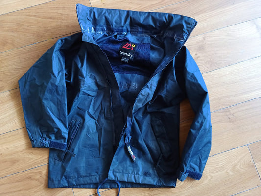 Target Dry Anorak Raincoat with Hood Age 3-4