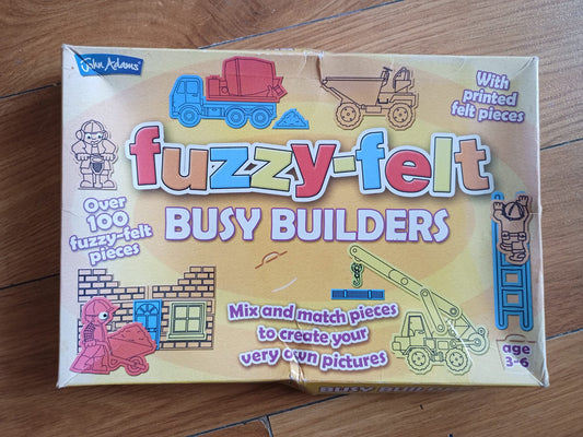 Fuzzy Felt Busy Builders