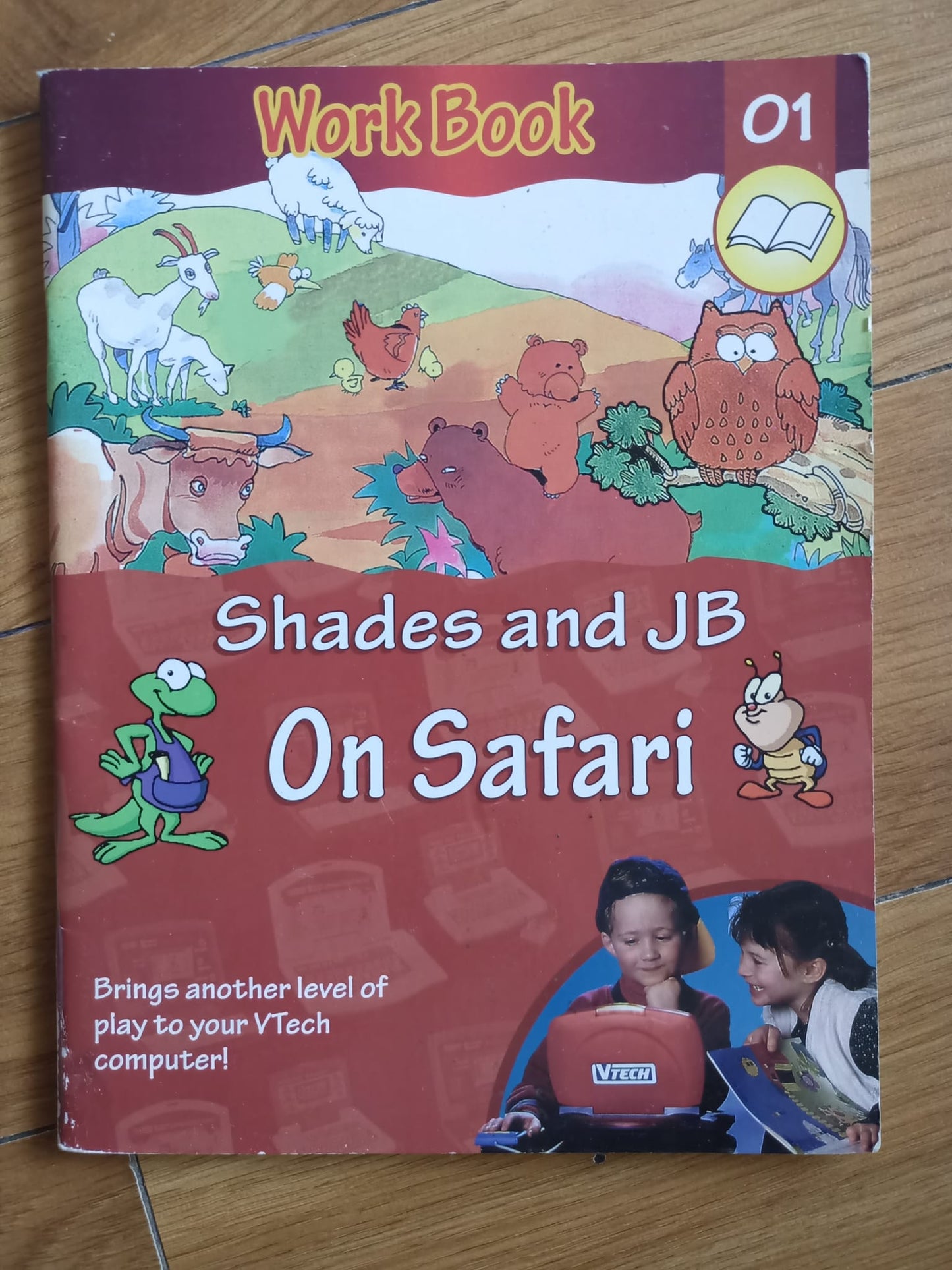 V-Tech Shades and JB On Safari Workbook