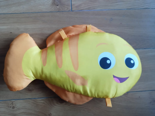 Fish Soft Toy/Prop Pillow to Support Tummy Time