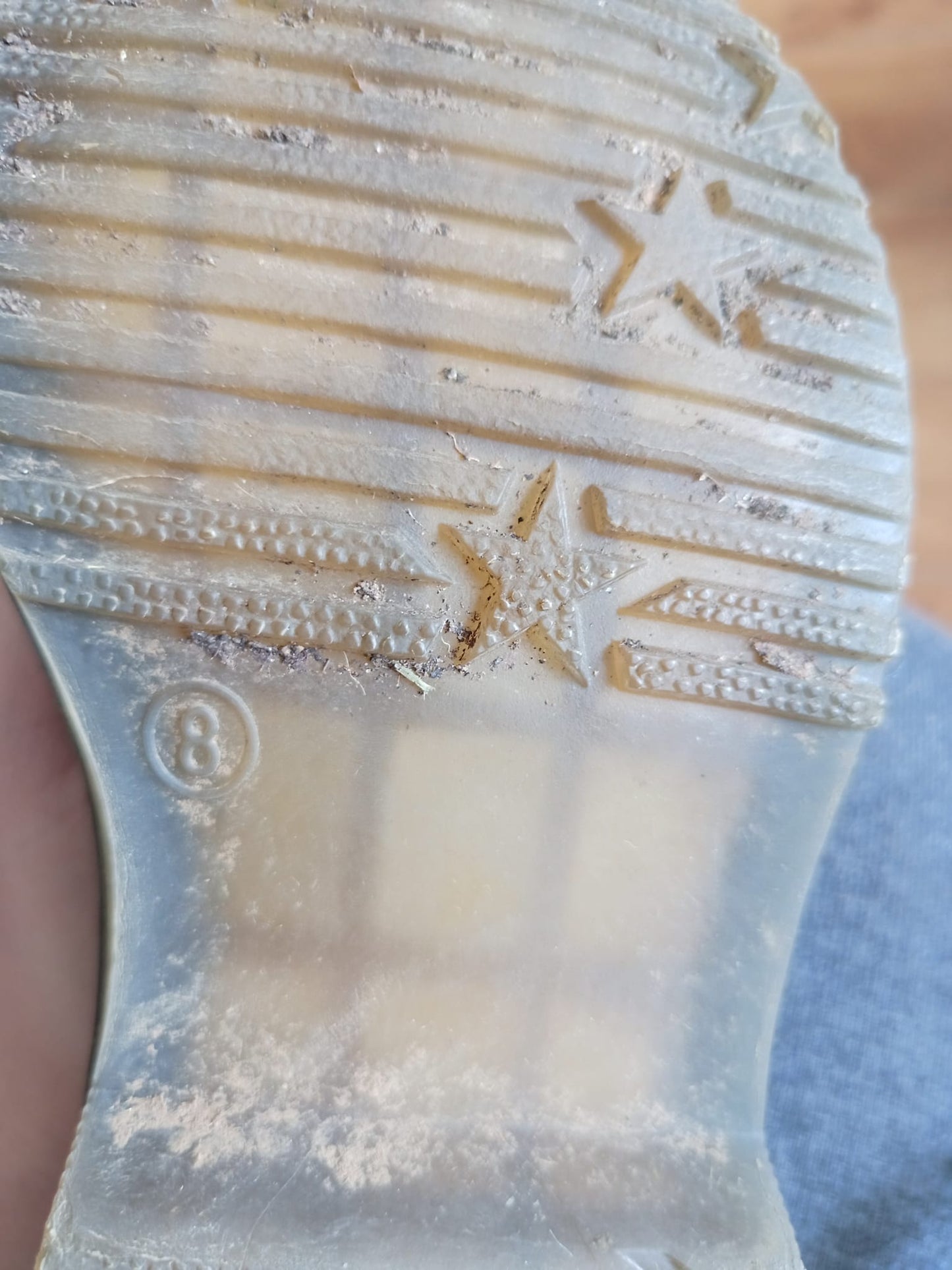 Kids Black Boots Size 8