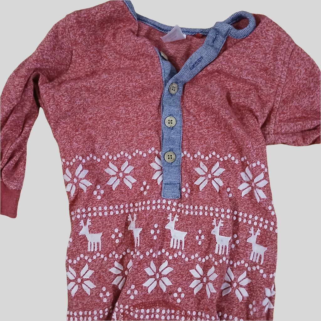 Next Christmas Sleepsuit Age 9-12 months