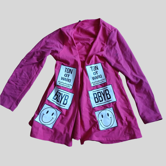 Pink Cardigan Approx Age 7