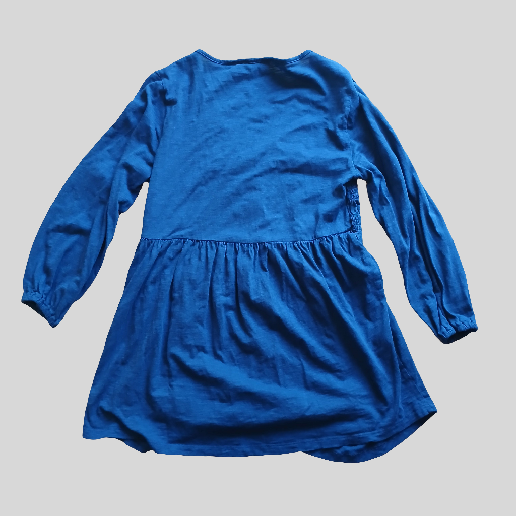 Fat Face Blue Tunic Top Size 6