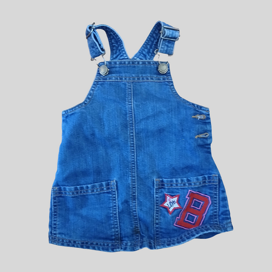 Dunnes Denim Dress Age 12-18 months