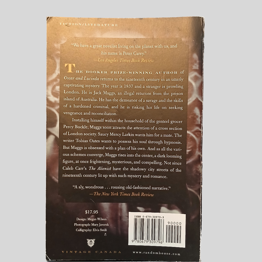 Jack Maggs by Peter Carey